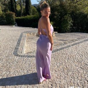 Djerf avenue dream dress in maxi iris